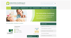 Desktop Screenshot of heilpraktiker-ausbildung.net